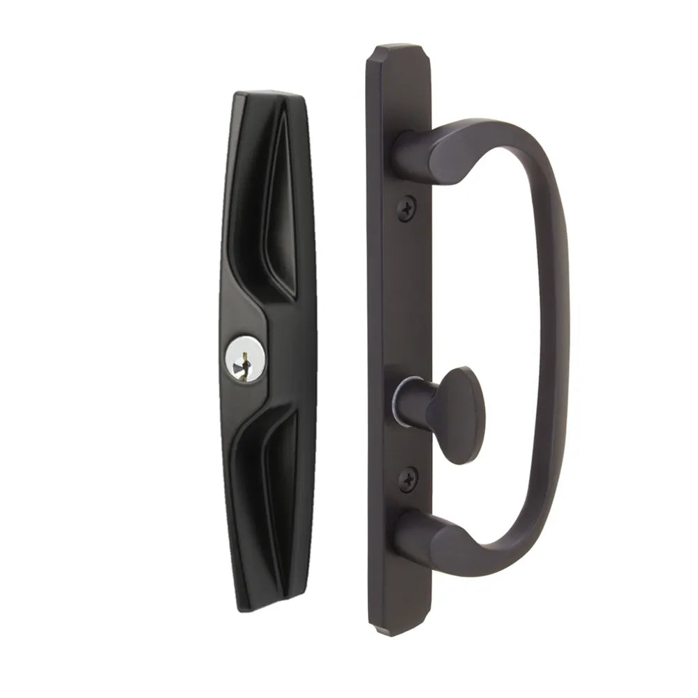 FPL Replacement Sliding Door Handle with Pull - Keyed