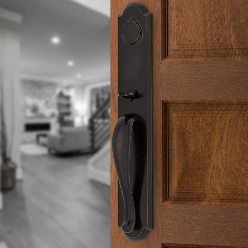 Baldwin Elkhorn Entry Handleset - Dummy