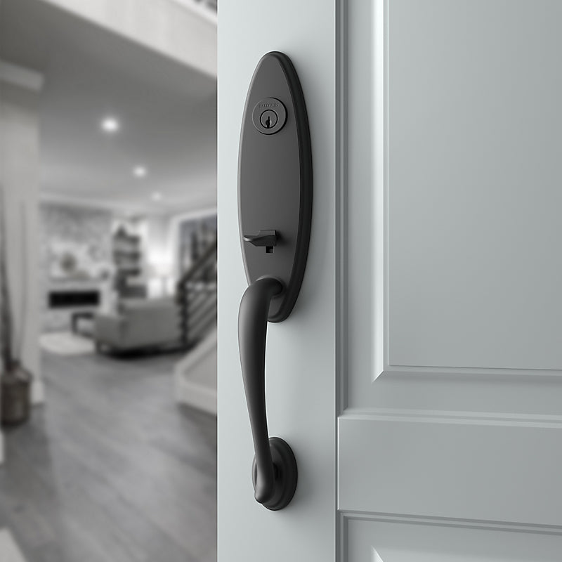 Baldwin Chesapeake Entry Handleset - Single Cylinder