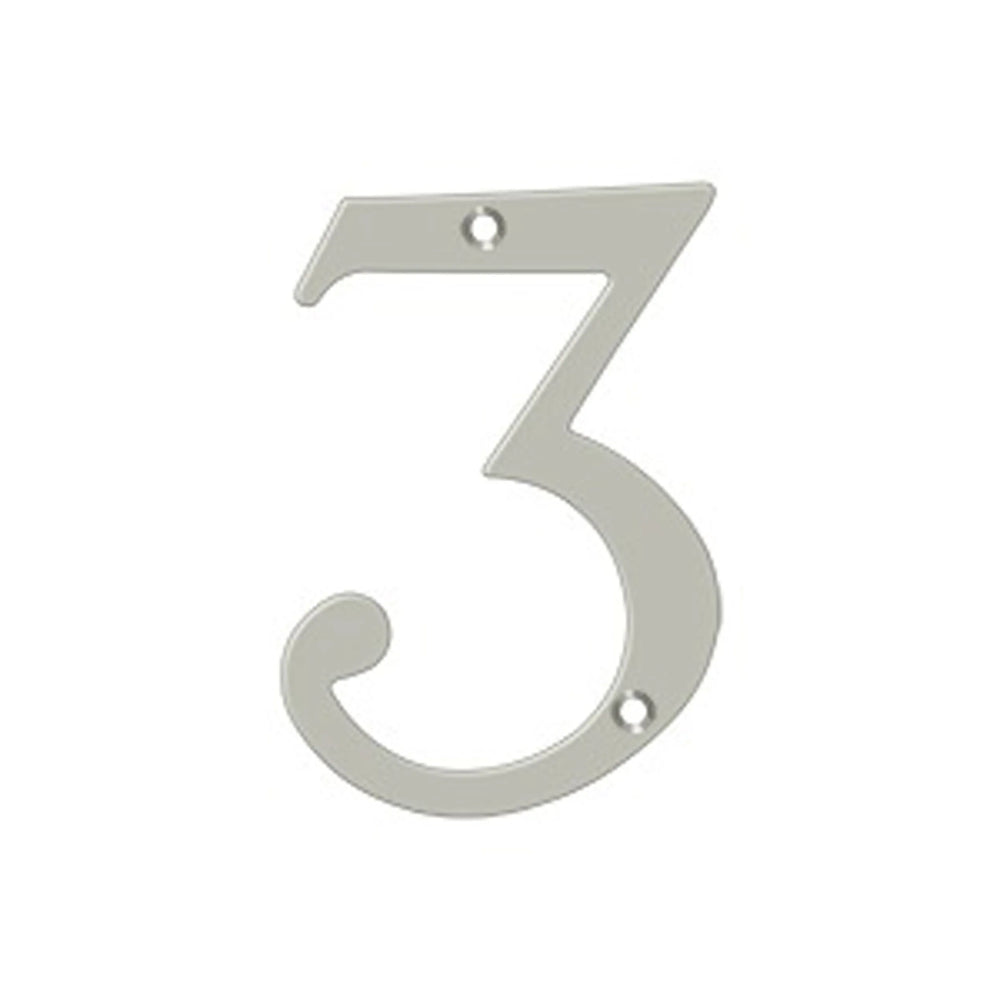 
                  
                    Deltana RN6 6" House Numbers 0-9 - Solid Brass
                  
                