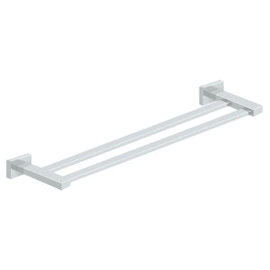 Deltana 55D2006 24" Double Towel Bar - Solid Brass