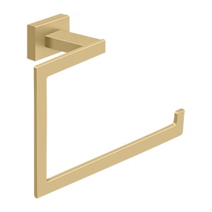 Deltana 55D2008 6" Towel Bar - Solid Brass