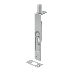 Deltana 6FBS 6" Heavy Duty Square Flush Bolt - Stainless Steel