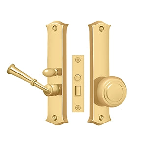 Deltana SDL688 Classic Mortise Storm Door Latch - Solid Brass