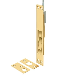 Deltana 18EFB Flush Bolt with 18" Extension Rod - Solid Brass