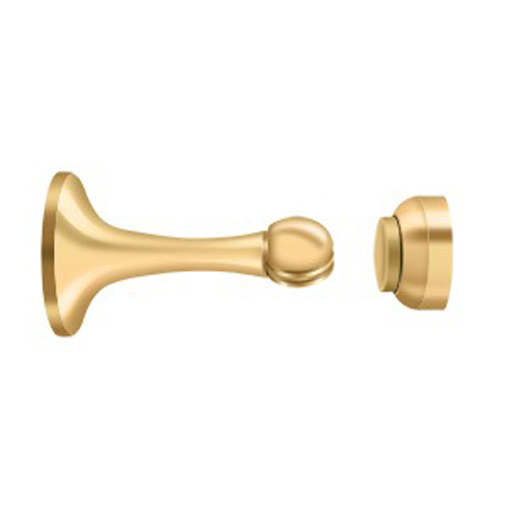 Deltana MDH30 Magnetic Door Stop 3" - Solid Brass