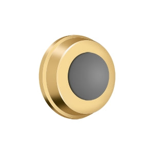 Deltana WB100 1" Diameter Flush Bumper - Solid Brass