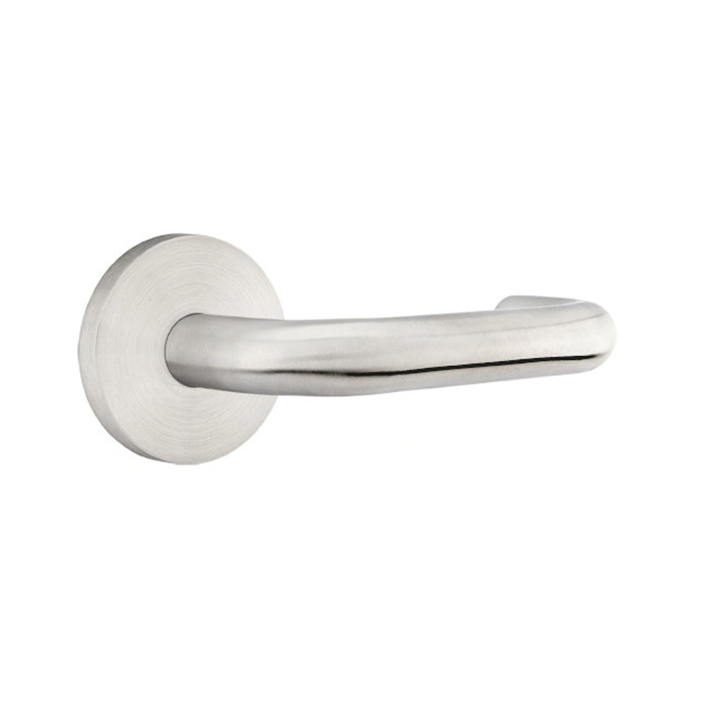
                  
                    Emtek Stainless Steel Cologne Lever Set - Privacy
                  
                