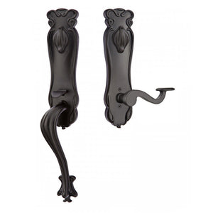 Emtek Art Nouveau Entry Handleset - Double Cylinder