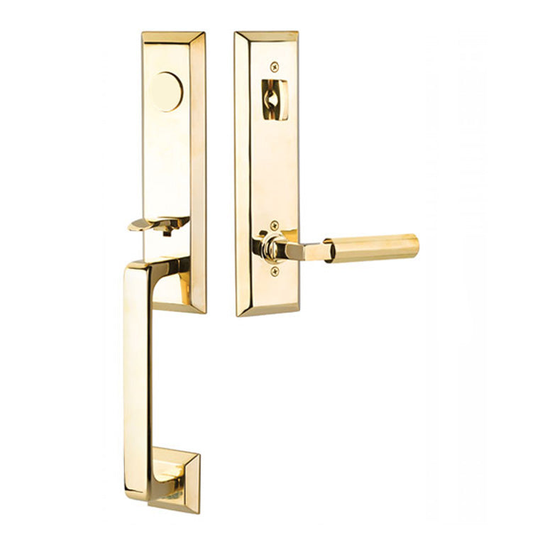 Emtek Transitional Heritage Monolithic Entry Handleset - Dummy