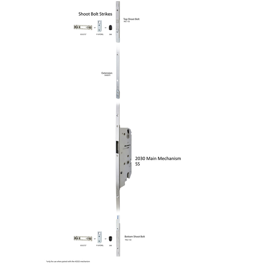 
                  
                    FPL 2030 2-Point Inactive Multipoint Lock
                  
                