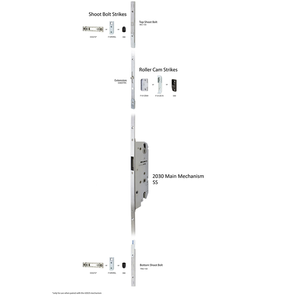 
                  
                    FPL 2030 2-Point Inactive Multipoint Lock
                  
                