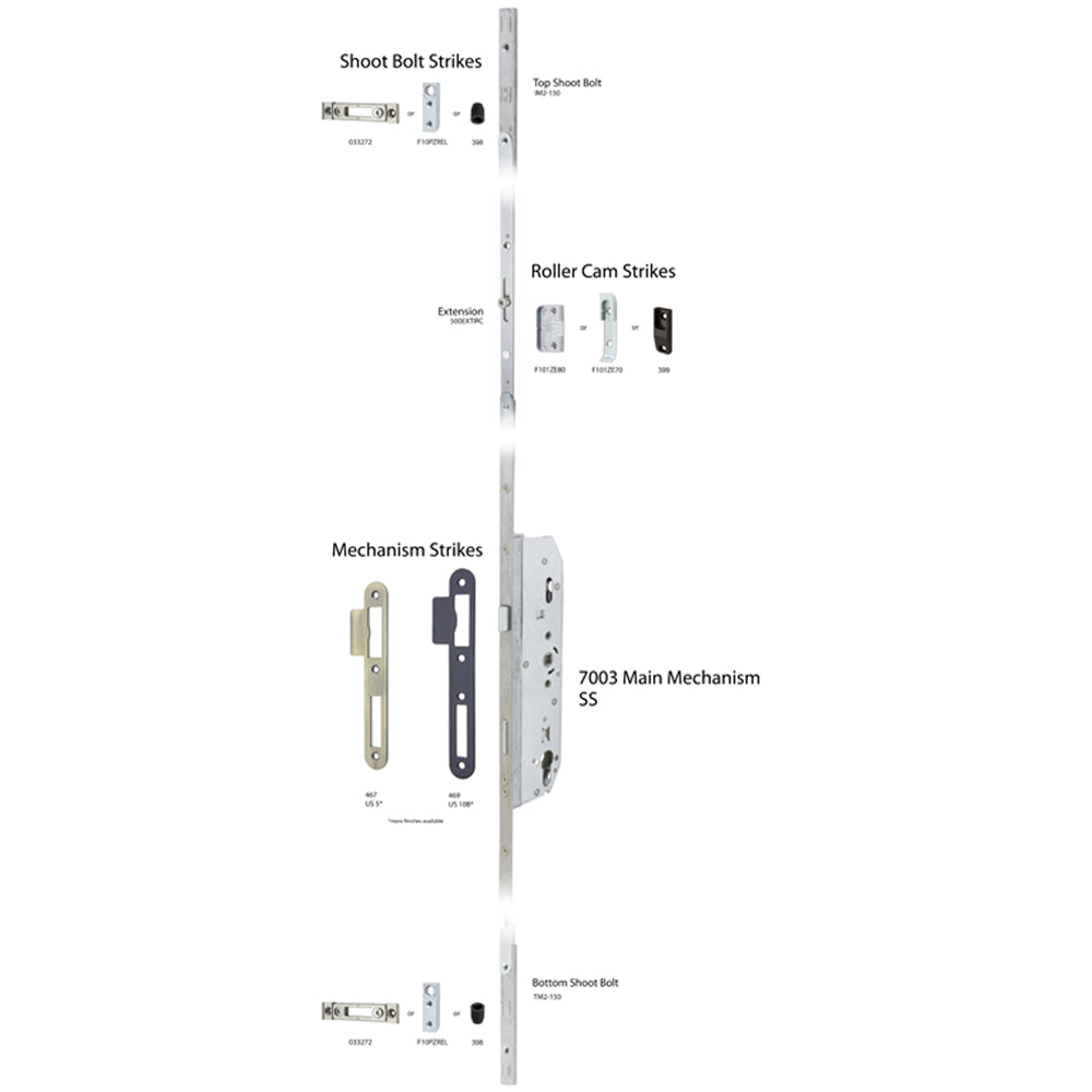 
                  
                    FPL 7003 3-Point Entrance Multipoint Lock
                  
                