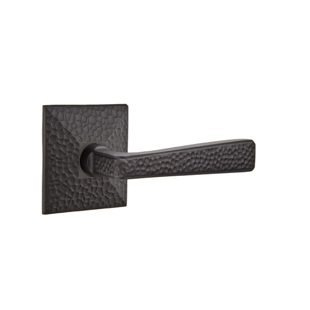 
                  
                    Emtek Hammered Lever Set - Passage
                  
                