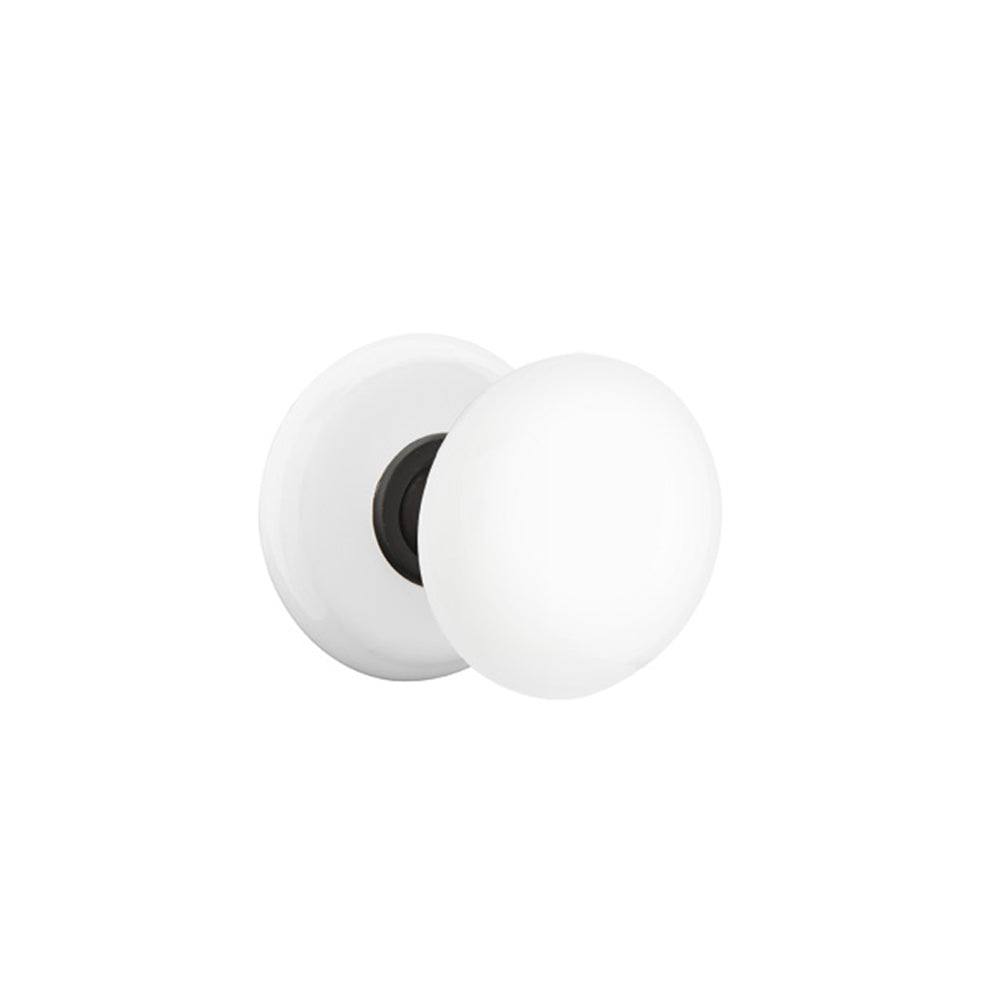 
                  
                    Emtek Ice White Knob Set - Passage
                  
                