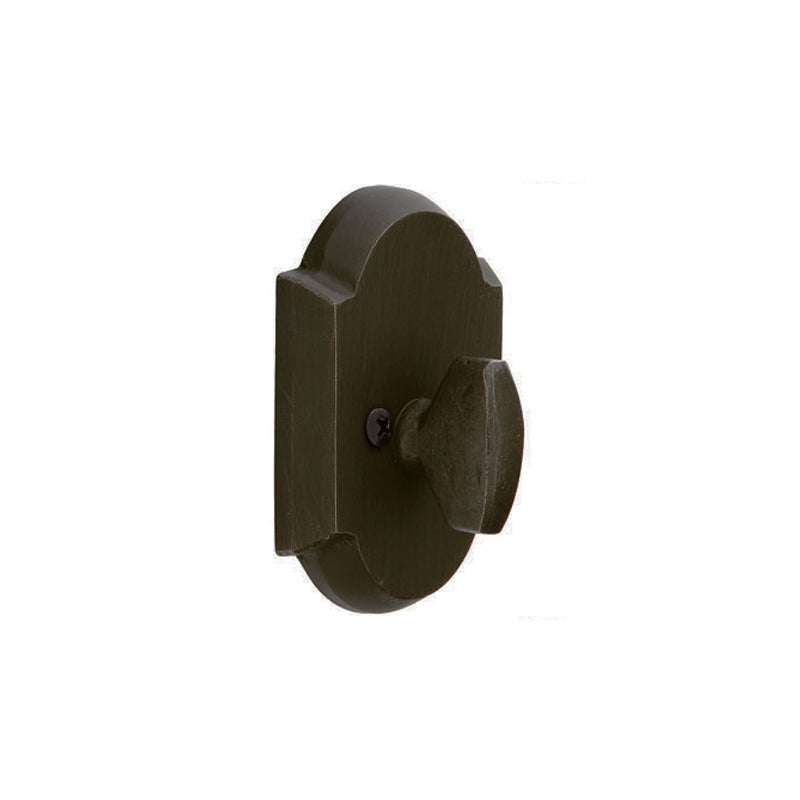 Emtek #1 Sandcast Bronze Deadbolt - Patio