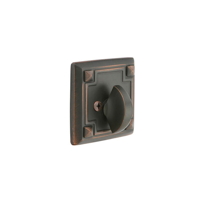 Emtek Arts & Crafts Deadbolt - Patio