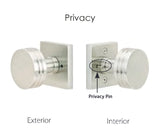 Emtek Traditional Windsor Knob Set - Privacy