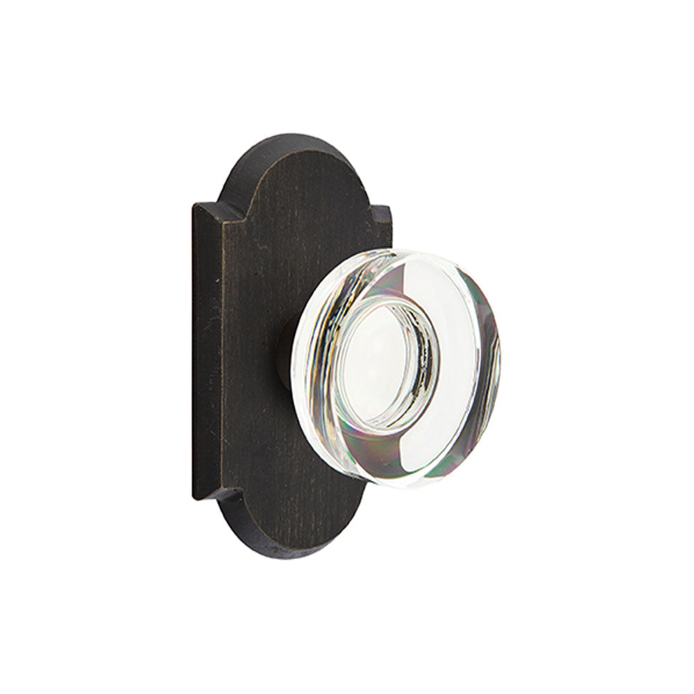 
                  
                    Emtek Bronze Modern Disc Knob Set - Passage
                  
                