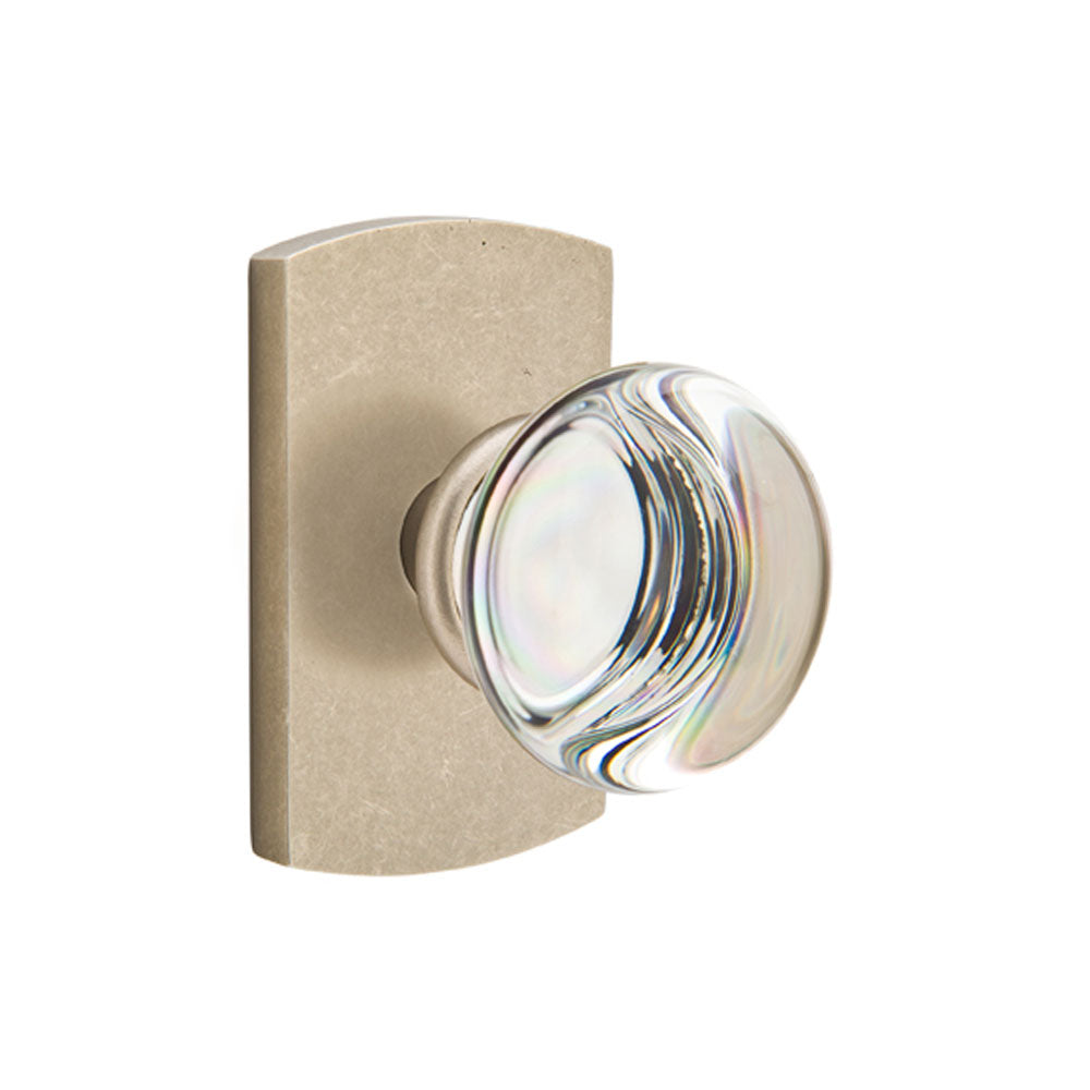 
                  
                    Emtek Rustic Providence Crystal Knob Set - Privacy
                  
                