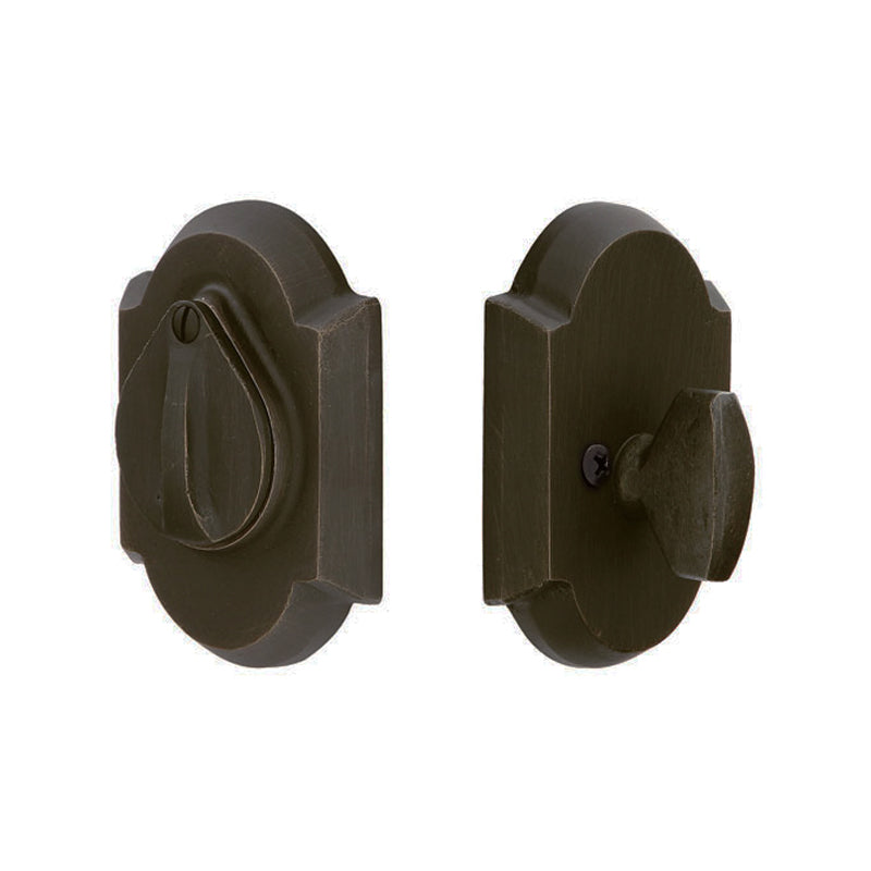 
                  
                    Emtek #1 Sandcast Bronze Deadbolt - Single Cylinder
                  
                