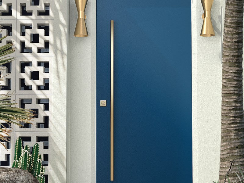 
                  
                    Emtek 72" Square Door Pull - Stainless Steel
                  
                