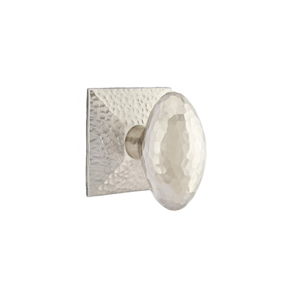 
                  
                    Emtek Traditional Hammered Egg Knob Set - Passage
                  
                