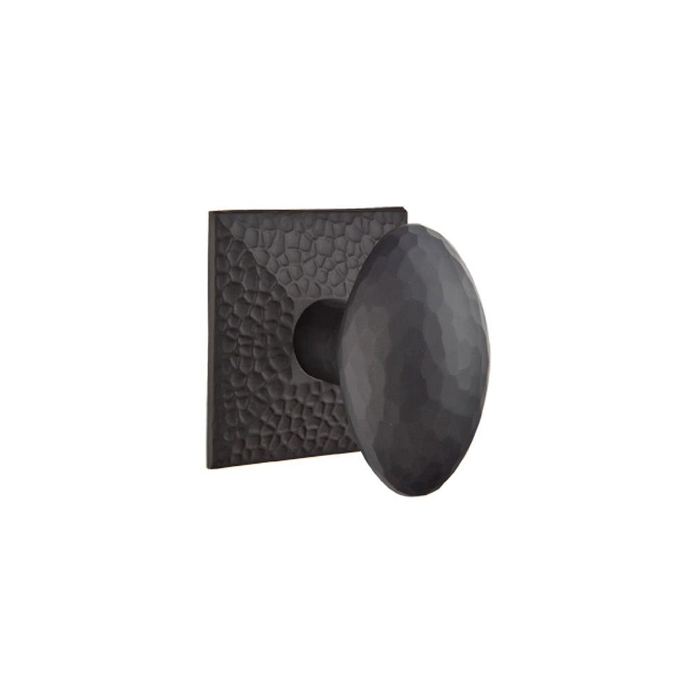 
                  
                    Emtek Traditional Hammered Egg Knob Set - Privacy
                  
                