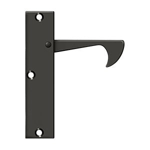 Deltana EPT425 4-1/4" by 1-3/8" Edge Pull - Solid Brass