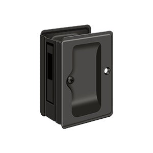 Deltana SDAR325 Heavy Duty Adjustable Pocket Door Receiver - Solid Brass