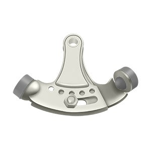 Deltana HPA69 Adjustable Hinge Mounted Bumper - Solid Brass