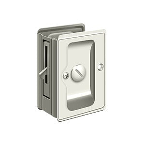 Deltana SDLA325 Heavy Duty Adjustable Privacy Pocket Lock - Solid Brass