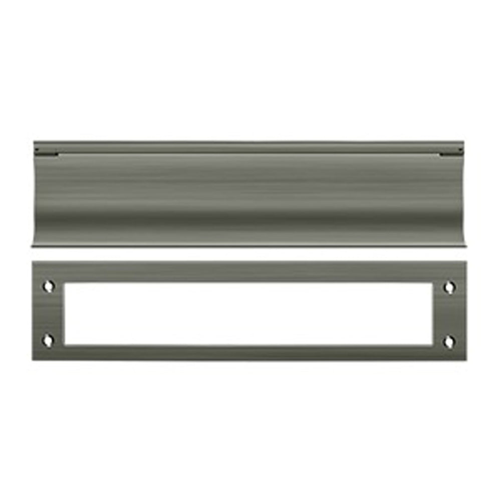 Deltana MS0030 13" Heavy Duty Mail Slot - Solid Brass