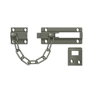 Deltana CDG35 Door Guard with Chain - Solid Brass