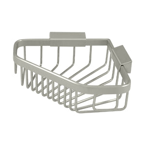 Deltana WBC6353 8-1/4" Heavy Duty Pentagon Corner Basket - Solid Brass