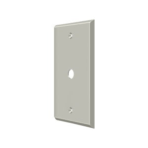 Deltana CPC4764 Cable Cover Switch Plate - Solid Brass