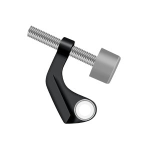 Deltana HPS88 Hinge Mounted Bumper for Steel Hinges - Solid Brass