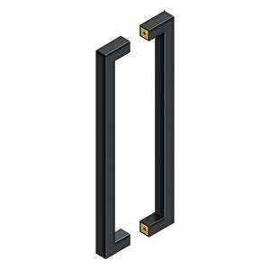 Deltana SSPBB2410 24" Back to Back Pull Set - Stainless Steel