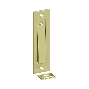 Deltana PDB50 Pocket Door Jamb Bolt - Solid Brass