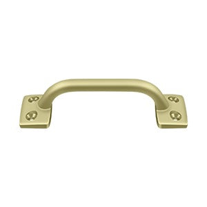 Deltana WP026 4" Pull - Solid Brass