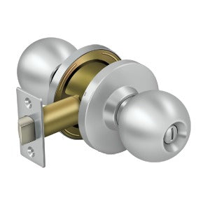 Deltana CL102EAC Round Knob Set - Privacy Grade 2