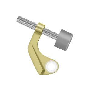 Deltana HPH89 Hinge Pin Mounted Bumper for Brass Hinges - Solid Brass