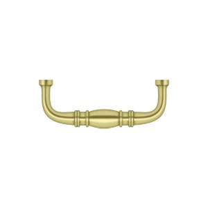 Deltana K4473 3" Colonial Wire Pull - Solid Brass
