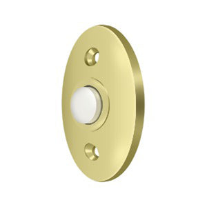 Deltana BBC20 Standard Door Bell Button - Solid Brass