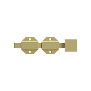 Deltana 6SBM 6" Heavy Duty Modern Surface Bolt - Solid Brass