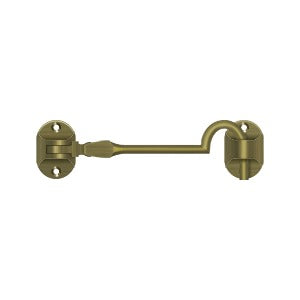 Deltana CHB4 4" British Style Cabin Hook - Solid Brass