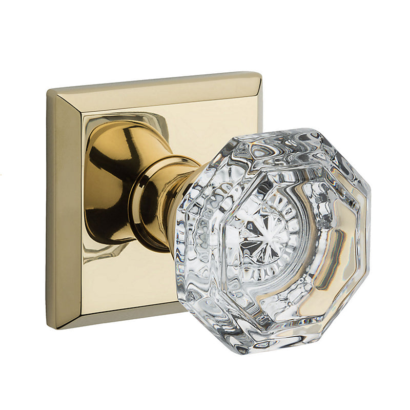 Baldwin Crystal Knob Set - Privacy