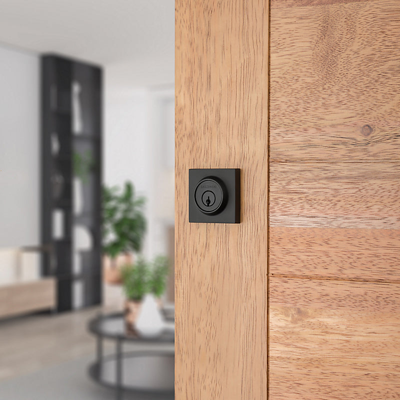 
                  
                    Baldwin Contemporary Square Deadbolt - Double Cylinder
                  
                