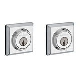 Baldwin Traditional Square Deadbolt - Double Cylinder