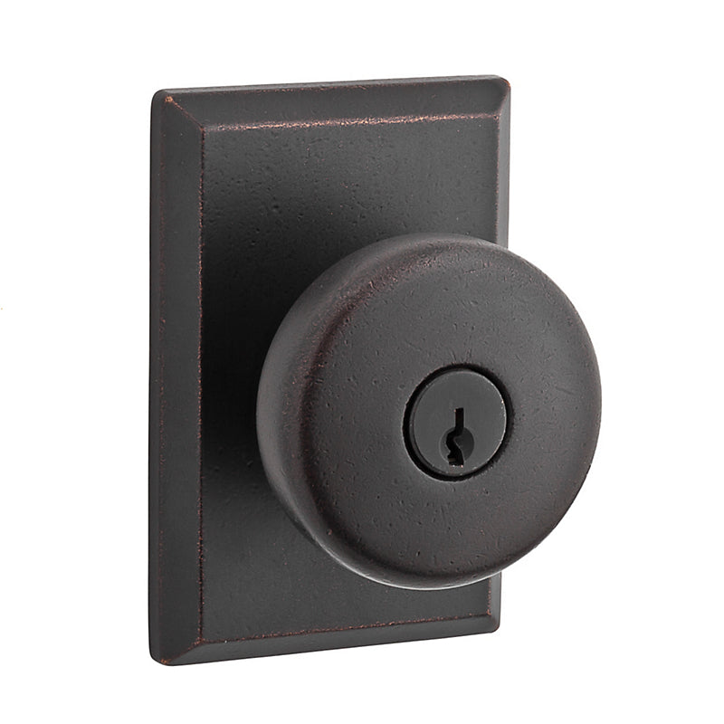 Baldwin Rustic Knob Set - Entry